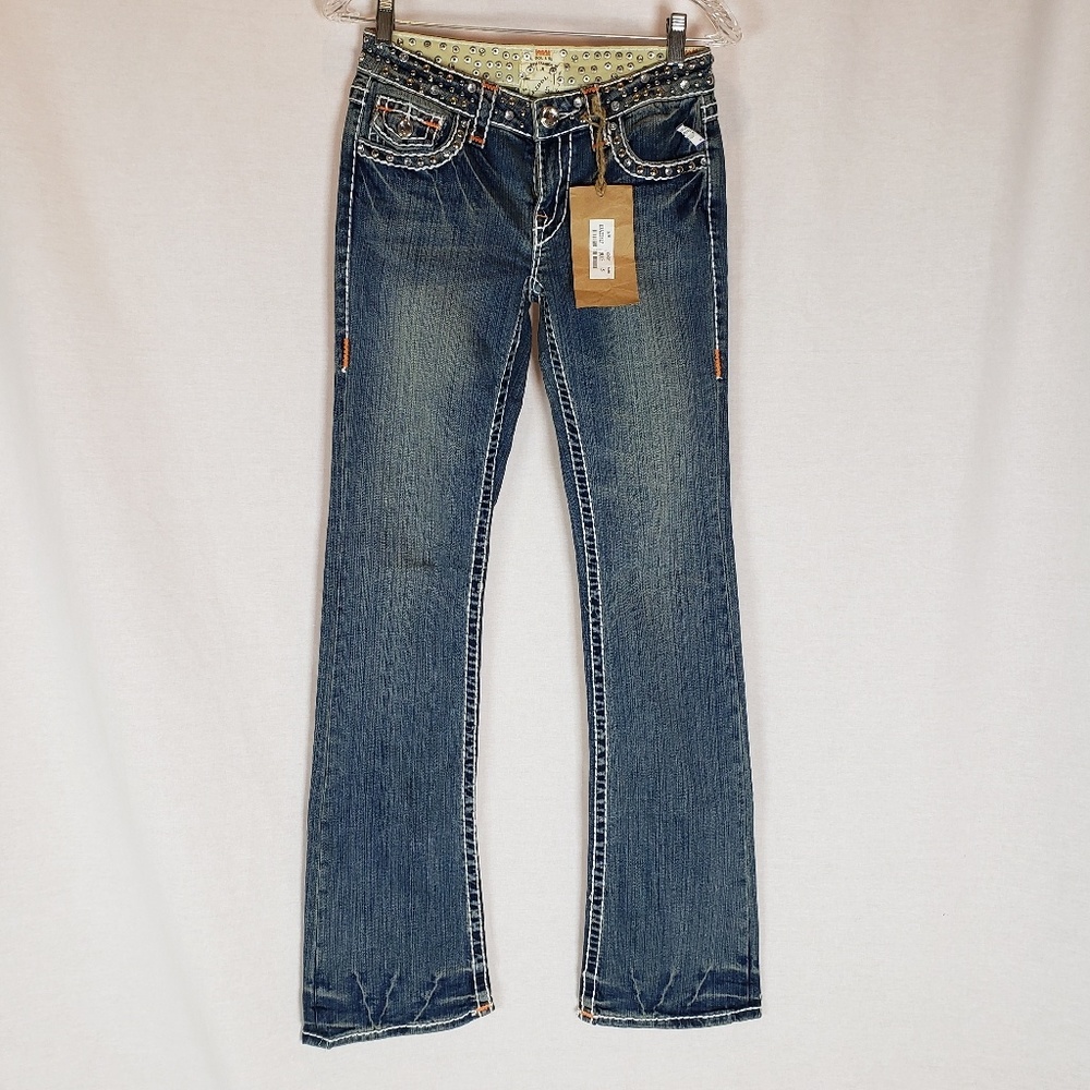 L.A. Idol Jean's NWT size 5 Pretty w/Bling